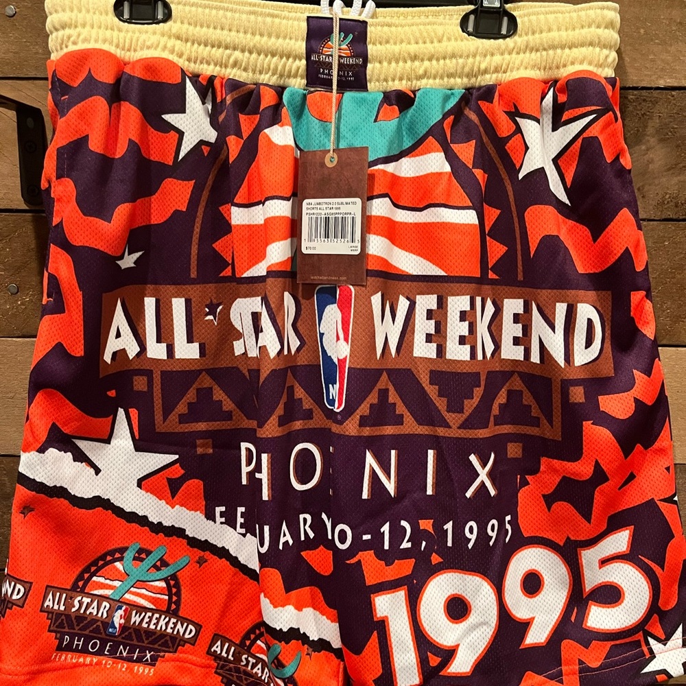 Mitchell and Ness NBA all star weekend shorts